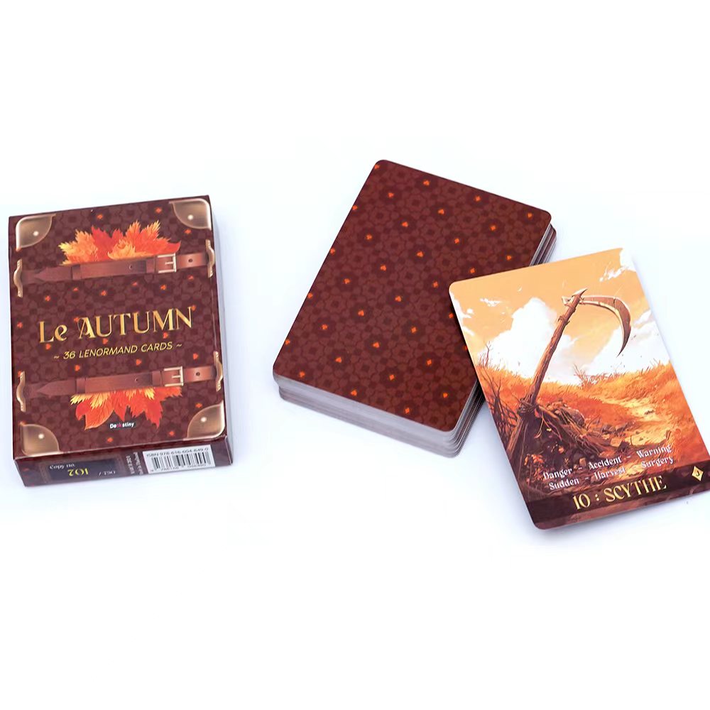 Lenormand Tarot Deck Le Autumn - Board Game Of Life 评论和价格