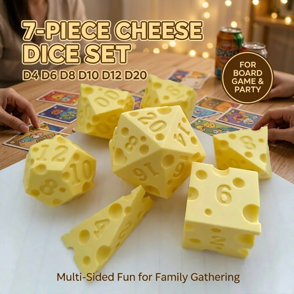 Creative Irregular Cheese Shap - Board Game Live 评论和价格
