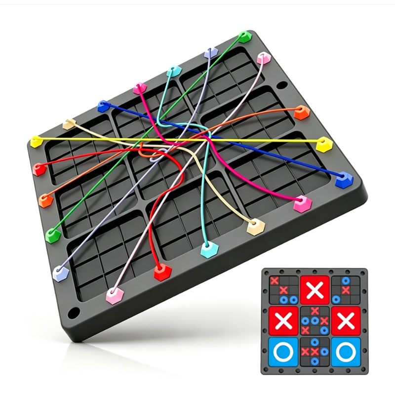 NEW 2 In1 Tic Tac Toe Board Ga - Strategy Board Game 评论和价格