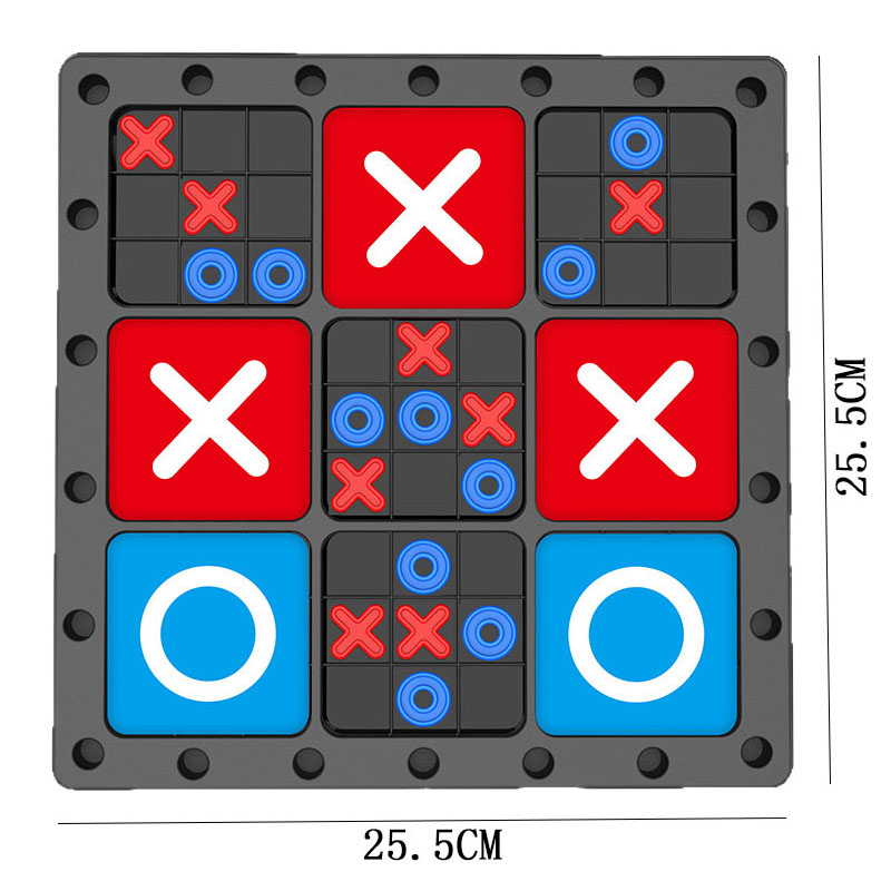 NEW 2 In1 Tic Tac Toe Board Ga - Strategy Board Game 评论和价格
