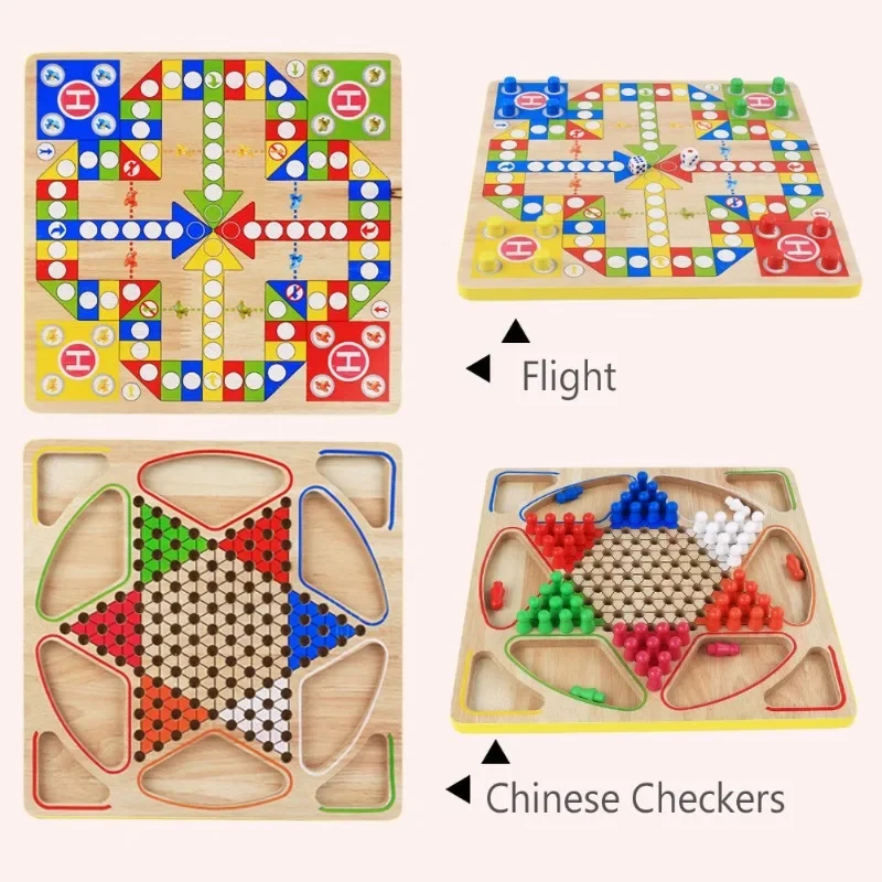 2 in 1 Double-Faced Mini Chess - Board Game Catan 评论和价格
